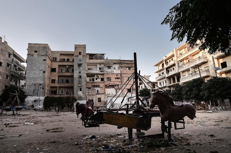 Ciudades rebeldes después del bombardeo (Foto: MCT)