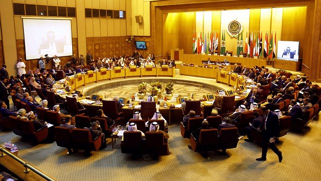 Arab League's meeting in Cairo (Photo: EPA)