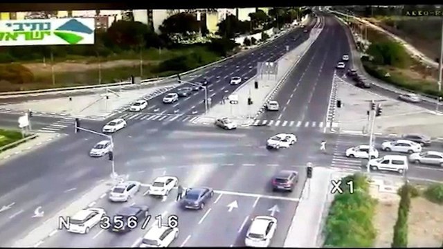 תאונת דרכים בצומת עכו (צילום: נתיבי ישראל )