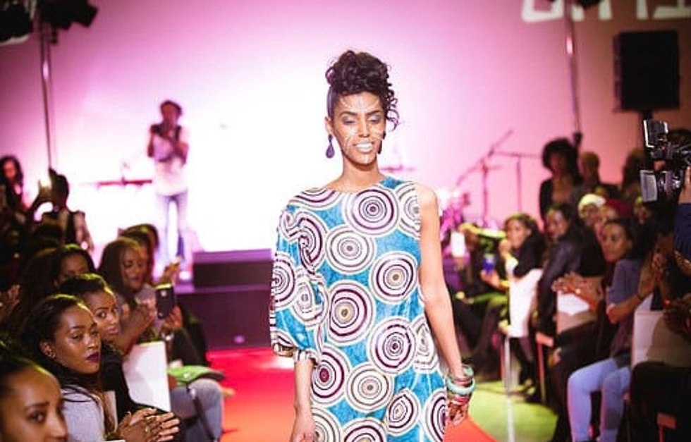 נשים אתיופיות בתצוגת אופנה (צילום: גדעון אגז'ה)