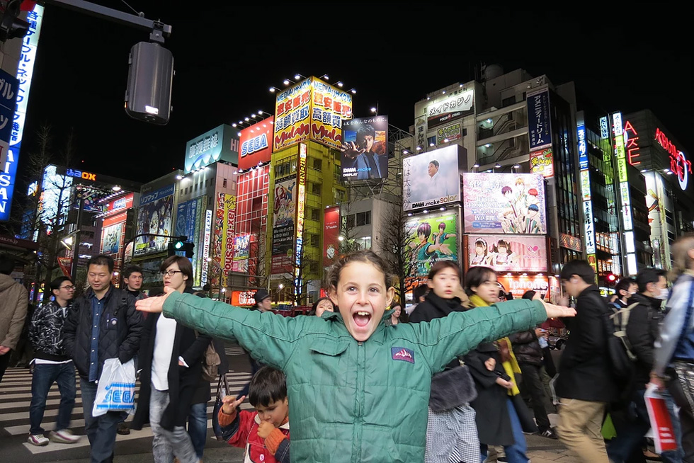 טוקיו היתה מבחינת שלם אהבה ממבט ראשון. הוא מוכן לעבור לגור שם (צילום: שרון שטיינבוק)