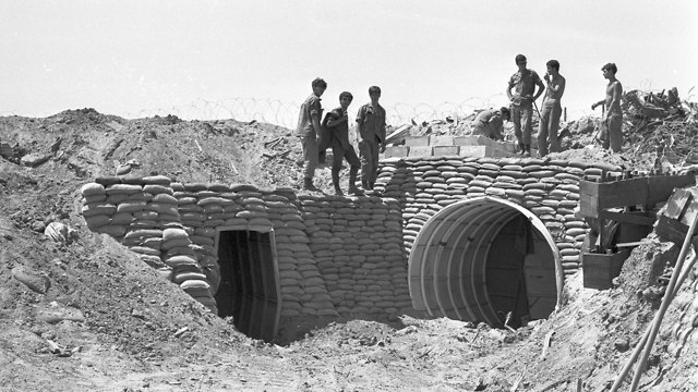Линия Бар-Лева, 1973 год. Фото предоставлено архивом ЦАХАЛа в министерстве обороны