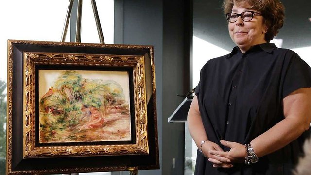 ציור של רנואר נשדד בשואה והוחזר לנכדתו (צילום: מוזיאון המורשת היהודית)