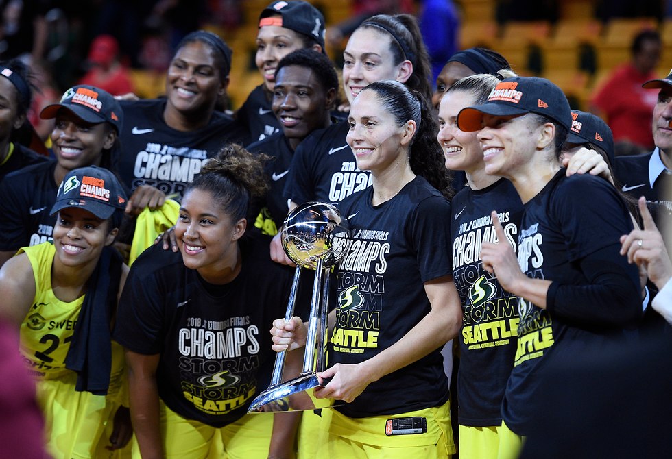 סיאטל סטורם WNBA (צילום: AP)