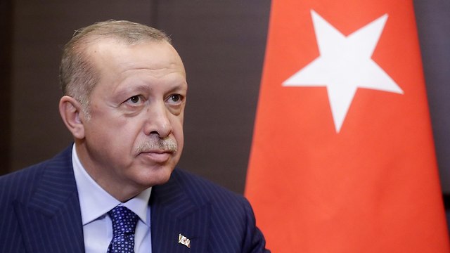 Эрдоган на встрече в Сочи. Фото: MCT