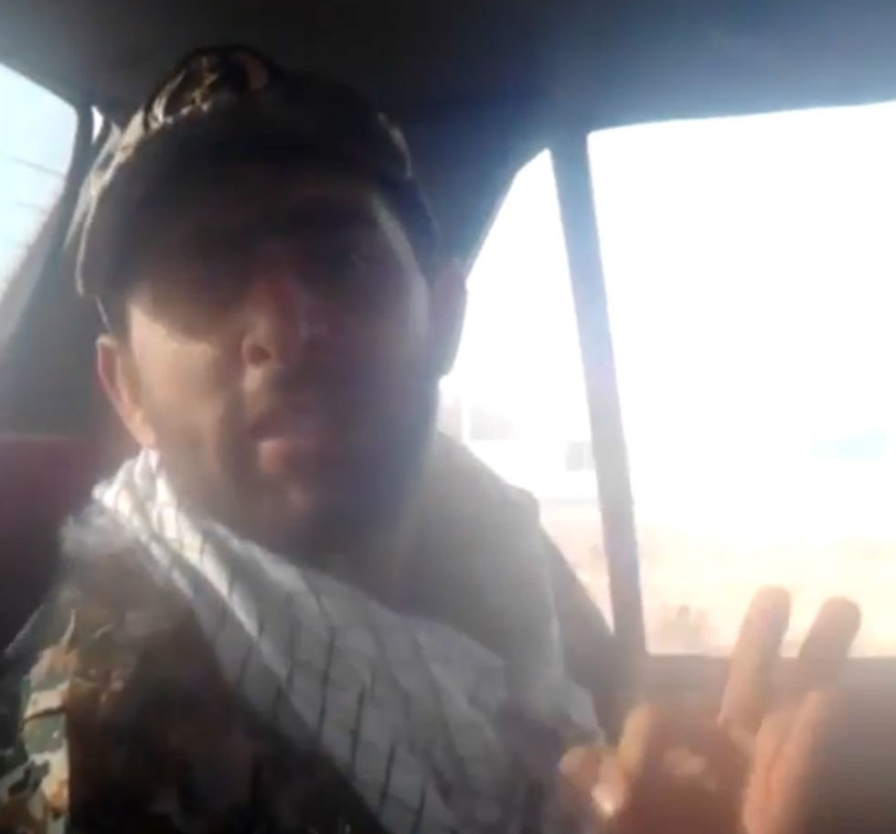 דעאש הוציאו סרטון שבו שלושה גברים מדברים על כוונתום לבצע את הפיגוע באיראן ()