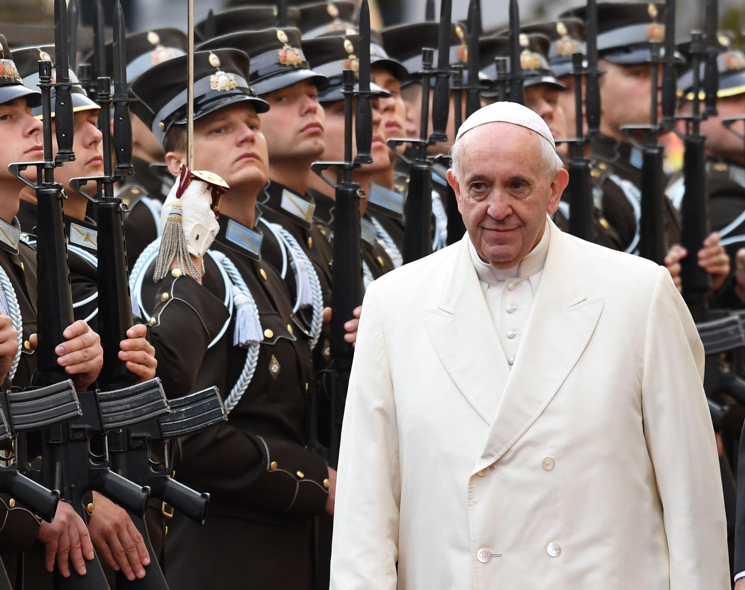 Pope Francis in Lithuania (Photo: AFP)
