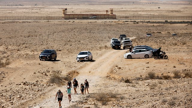 Road along Israel-Egypt border (Photo: Reuters)