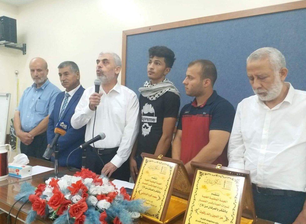 Hamas delegation in Egypt  