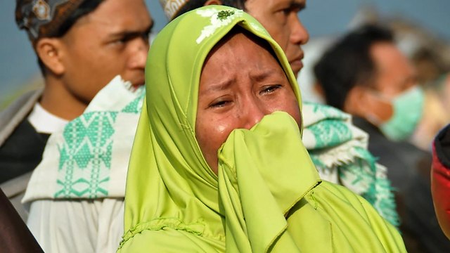 ההרס באינדונזיה בעקבות רעידת האדמה והצונאמי (צילום: AFP)