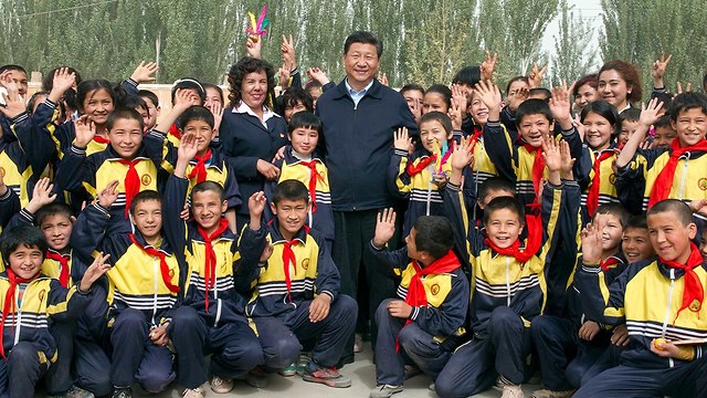  נשיא סין שי ג'ינפינג (צילום: AP)