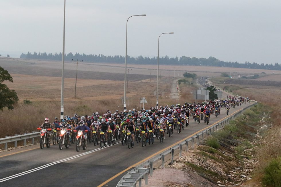 מרוץ אופניים פורד אפיק ישראל (צילום: תומר פדר)