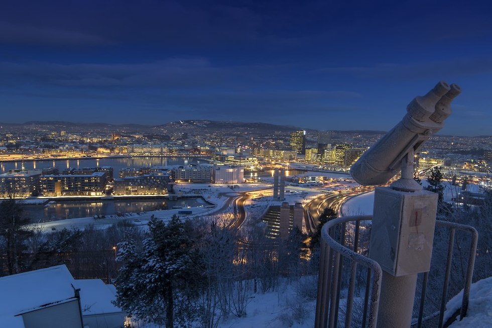 Осло зимой. Фото: shutterstock
