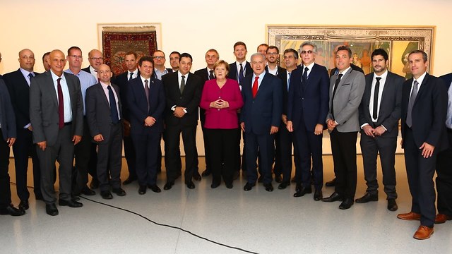 The male-dominated meeting (Photo: Avi Dudi/Foreign Ministry)