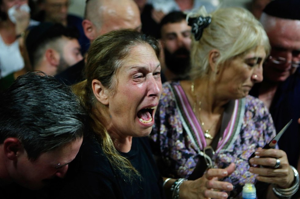 Похороны  Ким Лебенгрунд-Йехезкель. Фото: AFP