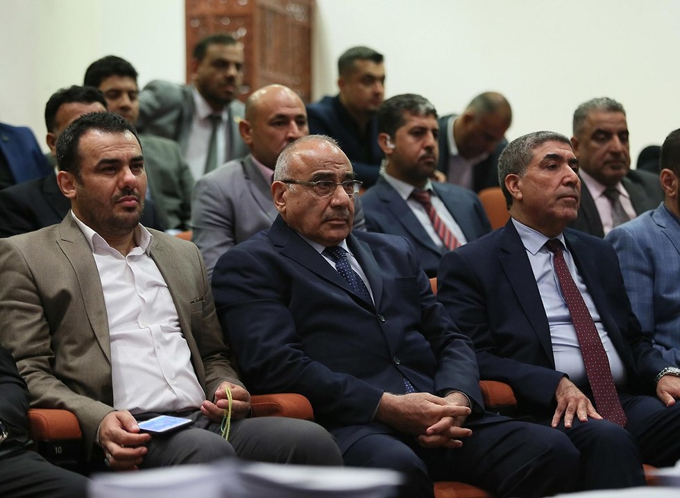 עבד עבדול מהדי ראש הממשלה המיועד של עיראק מנסה להרכיב ממשלה (צילום: EPA)