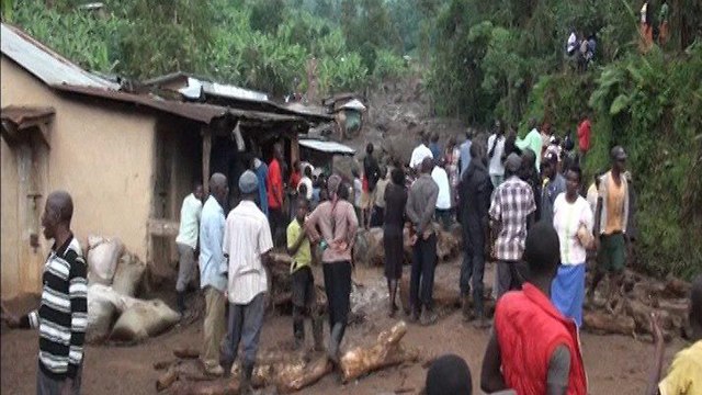 מפולת במזרח אוגנדה הרגה לפחות 31 אנשים (צילום: רויטרס)