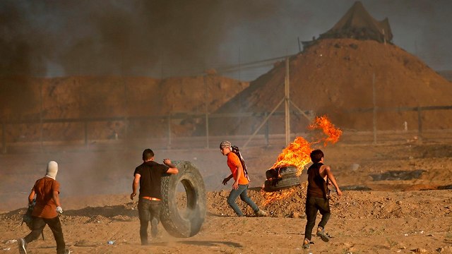 צעדת השיבה (צילום: AFP)