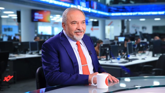 Defense Minister Avigdor Lieberman (Photo: Yaron Brener)