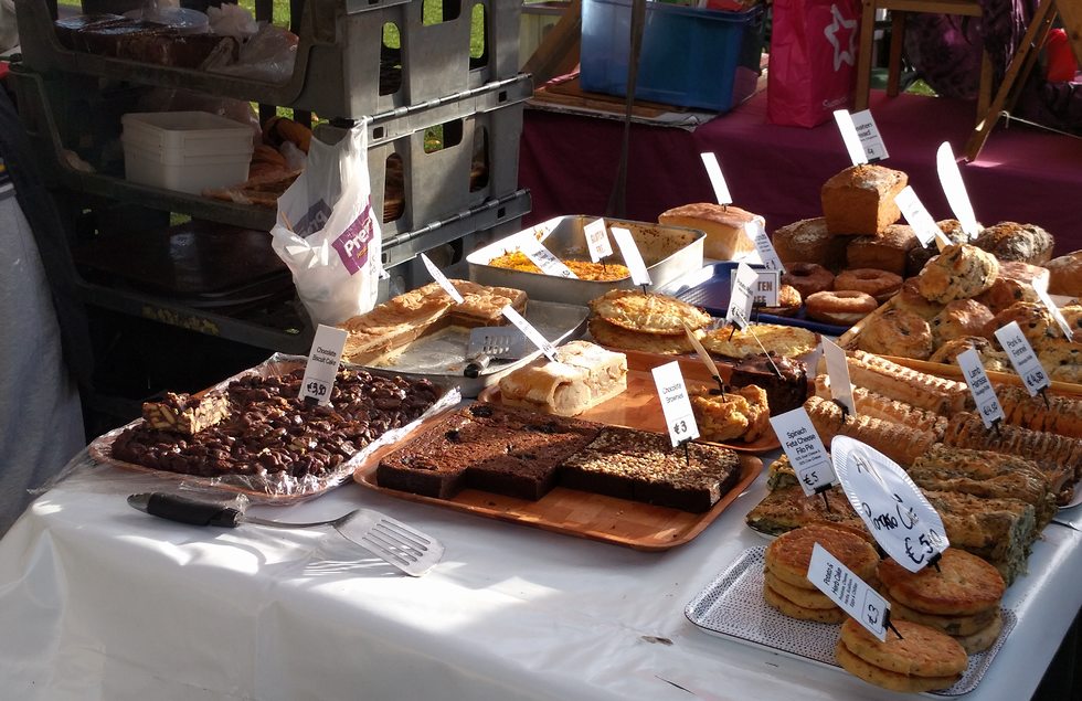 שוק האוכל בנמל דון לירי (צילום: עידו רן)
