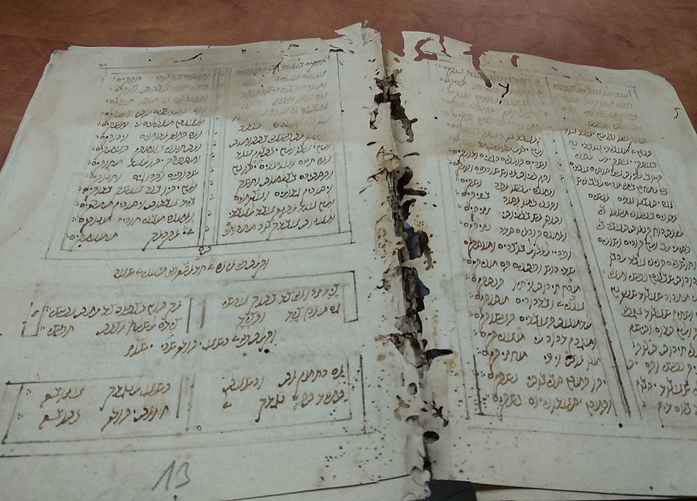  Ancient manuscripts that could be lost forever. (Photo: Tali Farkash)
