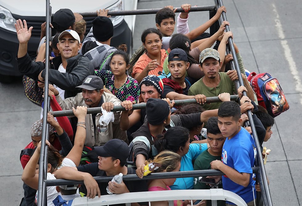 מהגרים ב גואטמאלה בדרך ל ארה