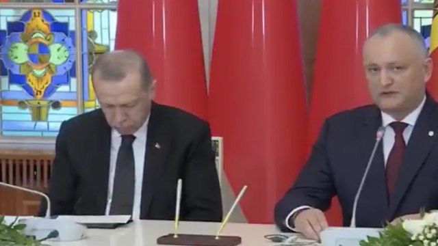 Эрдоган заснул