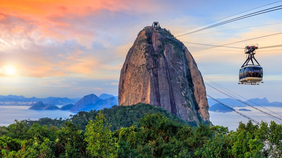 הר הסוכר בריו דה ז'ניירו (צילום: shutterstock)