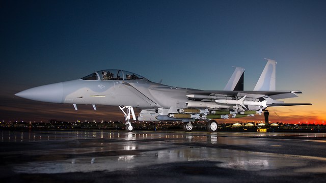 מטוס קרב מסוג F-15 (צילום: בואינג)