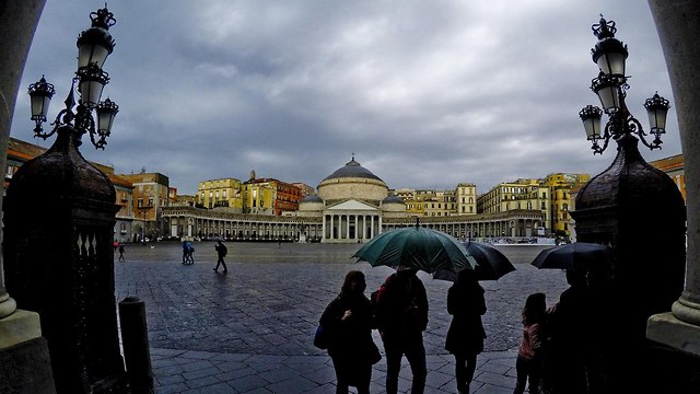 סערה ברומא (צילום: EPA)