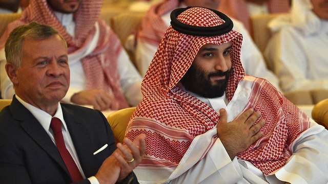 King Abdullah II of Jordan and Saudi Crown Prince Mohammed bin Salman (Photo: AFP) (Photo: AFP)