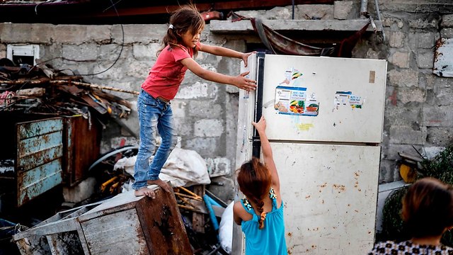 Poverty in the Gaza Strip (Photo: AFP)