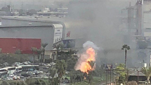 Взрыв в Рамат-Гане. Фото: Хед Брат