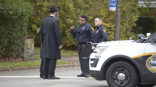 אירוע ירי בפיטסבורג (צילום: AFP)
