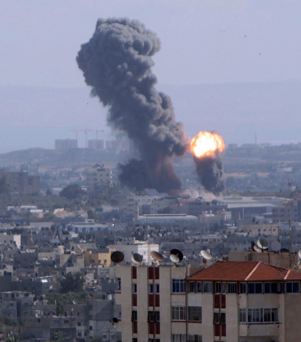 File Photo: IDF attack in Gaza. (Photo: Reuters)