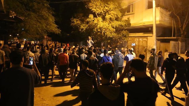 Демонстрация протеста в Газе