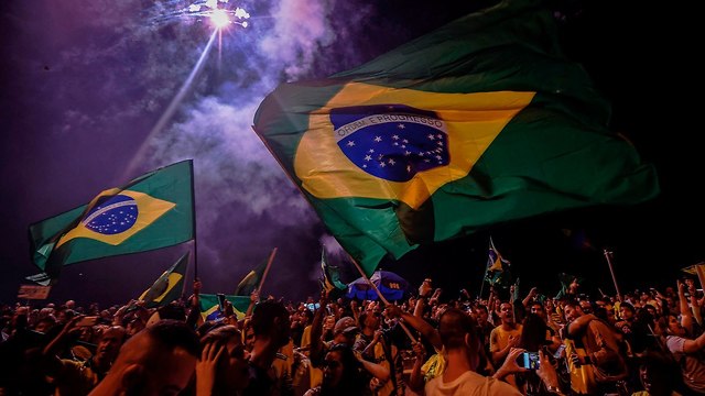ברזיל תומכי ז'איר בולסונרו ניצחון בחירות נשיאות נשיא (צילום: AFP)