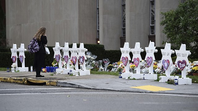 Memorial honoring victims of Pittsburgh synagogue shooting attack (Photo: AFP)