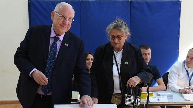 נשיא המדינה ראובן רבי ריבלין ירושלים בחירות לרשויות המקומיות 2018 ()