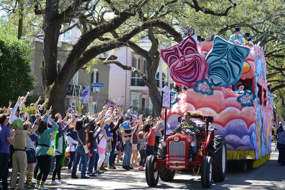 פסטיבל מרדי גרא ניו אורלינס (צילום: shutterstock)