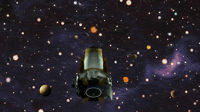 טלסקופ החלל קפלר וכוכבי לכת שגילה (צילום הדמיה: נאס