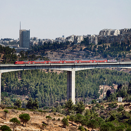 הרכבת לירושלים. "תגיע לתל־אביב במהלך 2019 " | צילום: עמית שאבי
