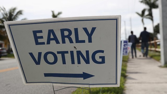 הצבעה מוקדמת קלפי ב פלורידה בחירות אמצע ארה