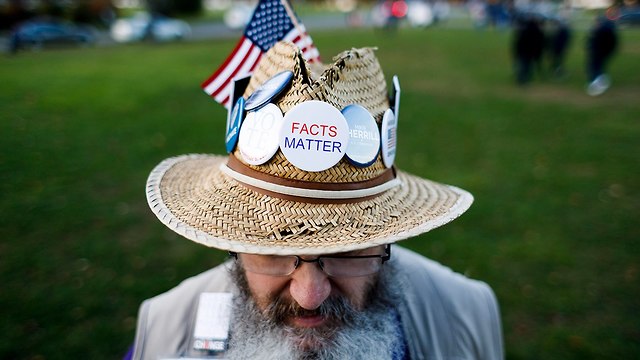 איש עם כובע ב ניו ג'רזי (צילום: EPA)