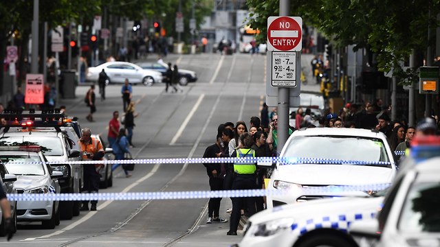 Брук-стрит в Мельбурне после теракта. Фото: EPA