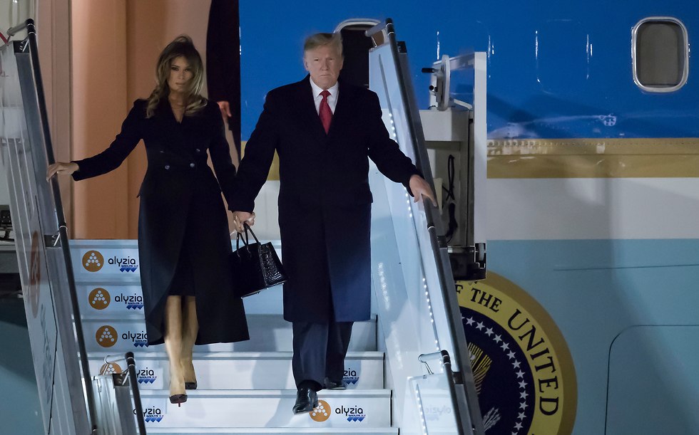 Трамп с супругой прибыли в Париж. Фото: ЕРА