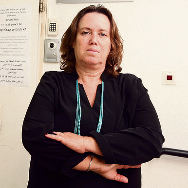 Meira Kiperman, director of Haifa's social welfare and welfare department. 