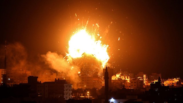 Взрыв в Газе. Фото: AFP (архив)