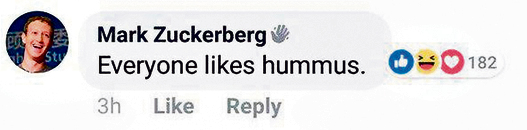 Mark Zuckerberg responds to one user of the group