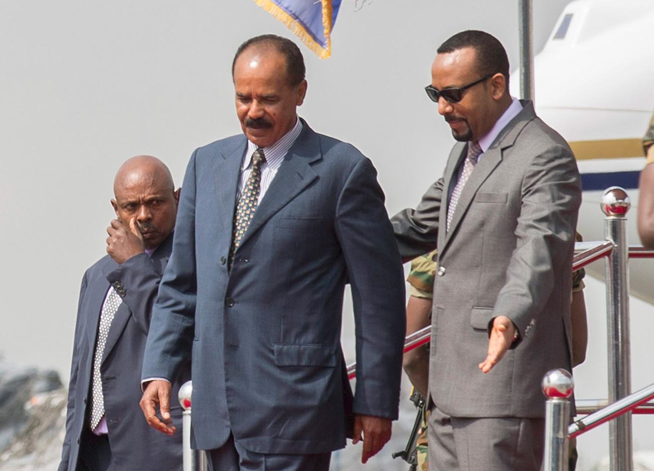 נשיא אתיופיה ואריתריאה  (צילום: AP)